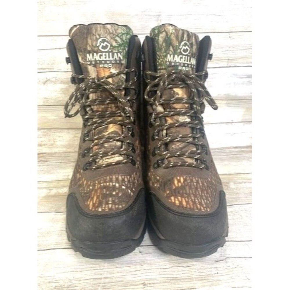 Magellan Outdoors Pro Hunting Boots Men's 10D Camouflage‎ Lace-Up  Waterproof